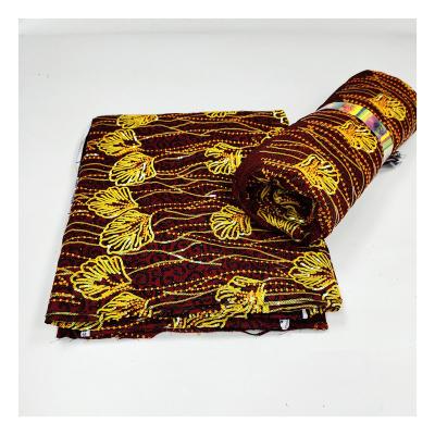 China Red Ankara Fabric African Fabric Breathable Hot Selling African Wax Print Fabric for sale