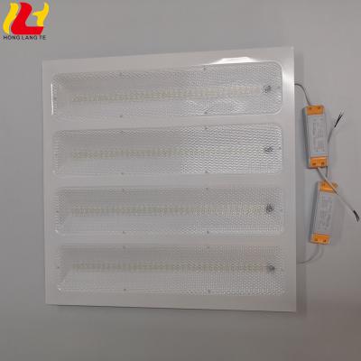 China New Design Fashionable Hotel Indoor Residential Protector 120W 11000Lm 600X600mm 60X60CM 2X2 2X4 CE OEM LED Grid Linear Panel Lamp for sale