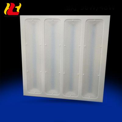 China 2835 residential wholesale customized ultra thin smd square 600X600mm 48W 96W 8500lm led grill panel light fixture for sale