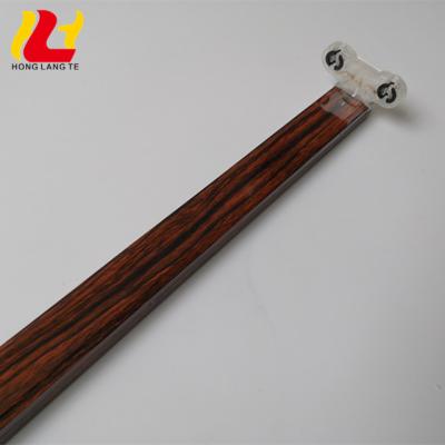 China Indoor T8 Wood Screw PP Lamp Holder Led Lighting Double Glass Tube Without Ballast Wall Lighting Batten Bracket With Flat Cover for sale