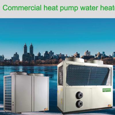 China Outdoor Commercial Hot Water Heat Pump Energy Saving -15-43 High COP R410A , R22 R407C for sale