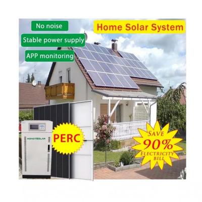 China Home Cheap Price 3kw Complete Mppt Off Grid Solar System 3kw 5kw Solar PV Kit Photovoltaic System 3 KW For Home Use for sale