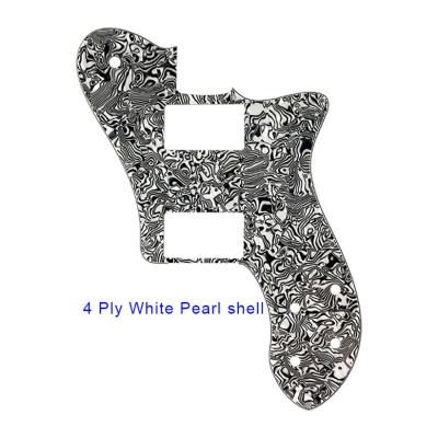 China GUITAR Pleroo Custom Guitar Parts - For USA FD 72 TELES Deluxe Reissue Guitar Pickguard Replacement, Multicolor Choice for sale