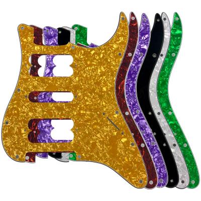 China GUITAR Pleroo Guitar Pickguard for St Standard HSH Guitar Scratch Plate FD Beginner Player Humbucker No Puncture Functional for sale