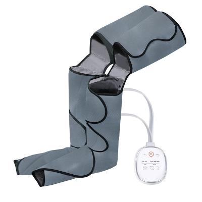 China OEM Design Logo Full Leg Massager For Leg Air Pressure Circulation and Relaxation Compression Heating Leg Massager for sale