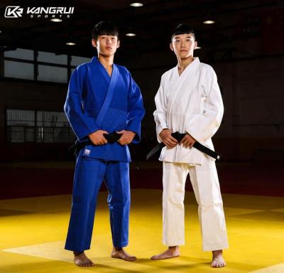 China Comfortable training judo uniform for sale