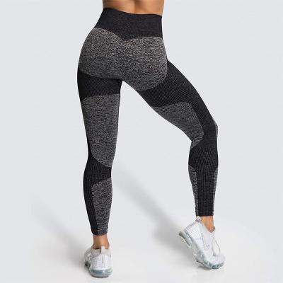 China Crack! crack! viable seamless yoga leggings with custom logo workout yoga pants for sale