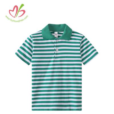 China Boys Anti-Shrink Golf Polo Shirts White T-Shirts Toddler Boy High Quality Polo Shirts for sale