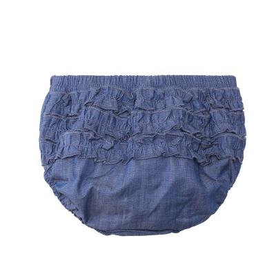 China 2021 Breathable Kids Clothing Baby Summer Denim Shorts Bloomers Diaper Pants for sale