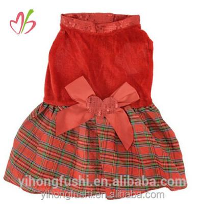 China New Viable Fashion Cute Cherry Printing Girl Puppy Clothes Dog Clothes Dog Clothes for sale