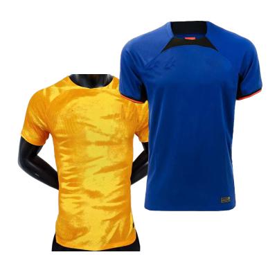 China 2022 Soccer Jersey Home Dutch Soccer Jersey Sets Customized Futbol Tacos Dutch National Team Soccer Kit Away for sale