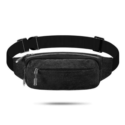 China HUALIAN ODM&OEM Waterproof Nylon Waist Pack Travel Bag Leisure Sports Money Belt Running Fanny Pack for sale