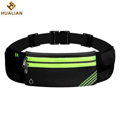 China OEM ODM HUALIAN DIMOK Running Belt Logo Elastic Neoprene Workout Sports Waterproof Custom Waist Running Bag for sale