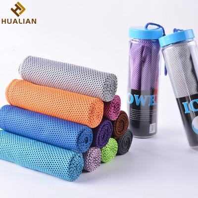 China OEM Factory direct wholesale HUALIAN QUICK DRY microfiber towel sports towel/ice bottled cooling cool towels for sale