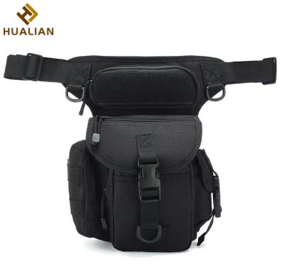 China Outdoor Detachable Tactical Leg Waist Bag Holster Fanny Pack Drop Motorcycle Motorcycle Bike HUALIAN Waterproof Military Hip Thigh for sale