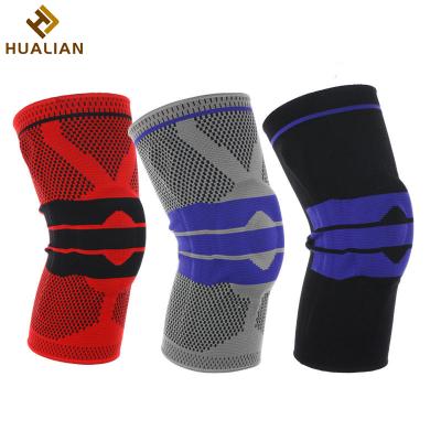 China HUALIAN Professional Breathable Durable Athletics Silicone Soft Compression Pad Sleeve Support Kneelet for sale