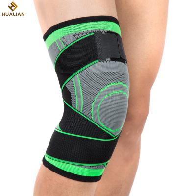 China Breathable HUALIAN Gym High Quality Commercial Five Stars Adjustable Knee Support Kneelet for sale