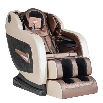 China Body Hot Compress Used China Brown Luxury Massage Chair Portable for sale