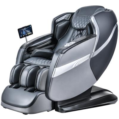 China 4-Rollers New Design 2021 SL Foot Sofa Electric Heated 4D Weightless Space Capsule Track Massage Machine Chair For Body for sale