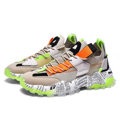 China CUSHIONING 2020 new design men's fashion bulky sneakers dad shoes running sports shoes sneakers for men for sale