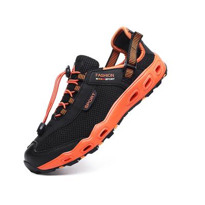 China Lightweight Non-slip Rubber Outdoor Hiking Men's Hiking Shoes Fishing Waters Shoes Speed ​​Interference Water Shoes for sale