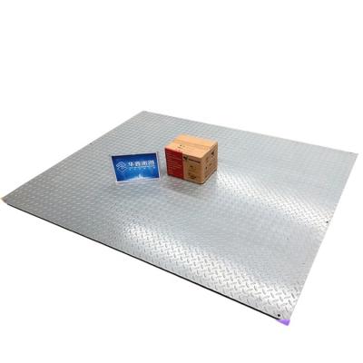 China Weight 1.2*1.2m Platform 2000kg Industrial Digital Floor Scale for sale