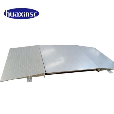 China Industrial Weight 1500kg Floor Scale 3tons Digital Scale With Two Handrails for sale