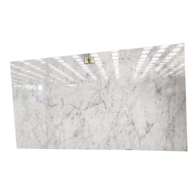 China Modern White Carrara And Marble Tile Flooring White Carrara Marble Cut-to-size For Flooring for sale