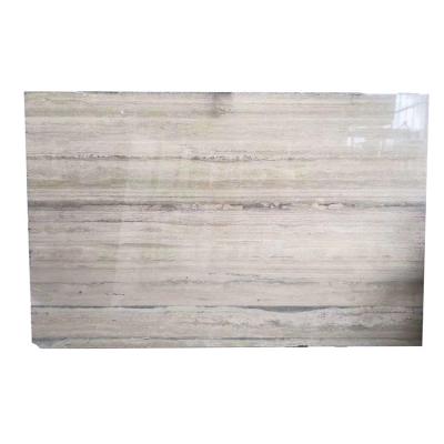 China Good Modern For Wall Flooring Slabs Stone Tiles Silver Luxury High Quality Design Travertine Marble Italy Big Natural Slab Polished Modern for sale