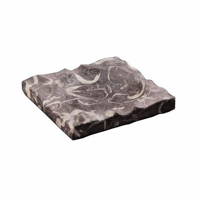 China Modern Design Marble Ash Tray Square Ash Holder For Wholesale Home And Hotel for sale