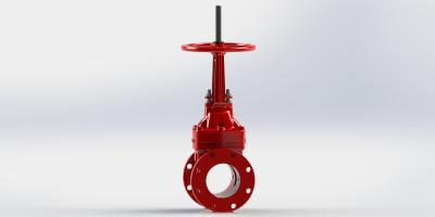 China Forged Stem Ductile Iron Fire Fighting Gate Valve For Water Supply And Sewage for sale