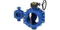 China EPDM Seal Ductile Iron Butterfly Valve 150 PSI Pressure Rating Flanged Type for sale