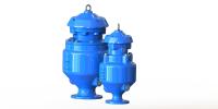 China Fusion Bonded Epoxy Coated Sewage Air Release Valve Spill Free for sale