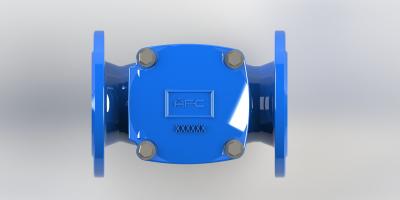 China 40° Swing Flex Check Valve voor watervoorziening EPOXY bedekt Te koop