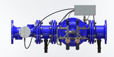 Chine Valve de établissement à distance de gestion de pression d'eau avec 24 contrôleurs de volts continu à vendre