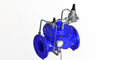 China Flange Connection Ductile Iron Pressure Sustaining Valve For Industrial Use for sale