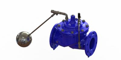 Chine Valve à bille flottante bleue modulatoire, valve flottante à niveau d' eau à forage complet à vendre