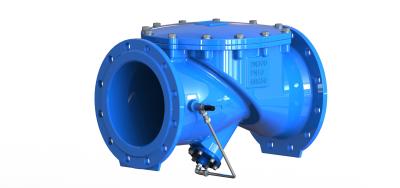 China Ductile ijzer Hydraulisch kussen niet verstopt Swing Check Valve FBE gecoat Te koop