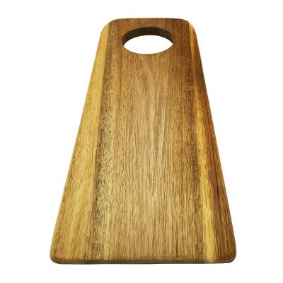 China Irregular Shape Viable Creative Hot Selling Acacia Wood Cutting Board for sale