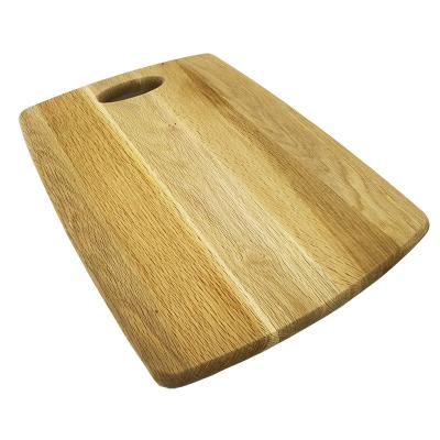 China Sustainable Kitchen Gift Set Wooden Serving Panel Dark Color Wood Trim Cutting Board With Handle for sale