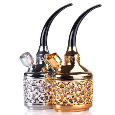 China Stainless Steel Luxury Portable Mini Shisha Hookah Smoking Tobacco for sale