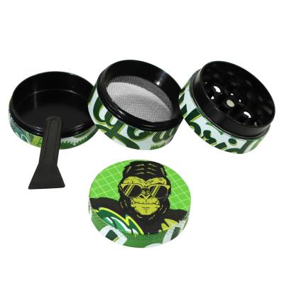 China Modern Smoking Pipe Herb Tobacco Accessories Smoking Pipes 40mm 4 Layers Herb Tobacco Grinders for sale