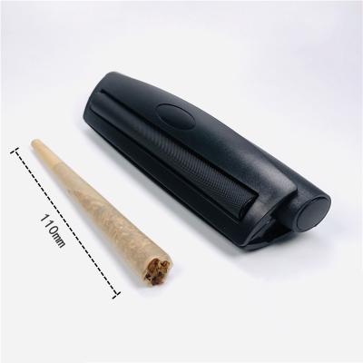 China Plastic Single Manual Cigar Maker 110mm Plastic Tobacco Smoking Cigar Maker For Extra Large Paper for sale