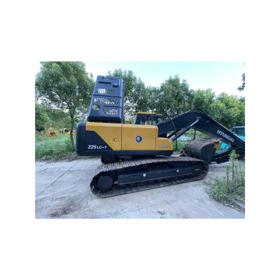 China Building Material Stores Uesd Hyundaii Excavator 225LC-7 With Good Working Condition 22ton for sale