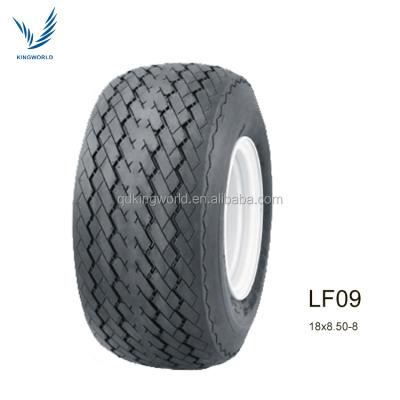 China Natural Rubber China DOT Gray E4 Non Marking Golf Car Tire And Wheel 18x8.5-8 for sale