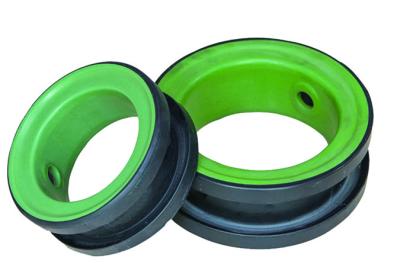 China Grüne überzogene EPDM Dichtung PTFE für elastisches Seat-Drosselventil-langlebiges Gut zu verkaufen