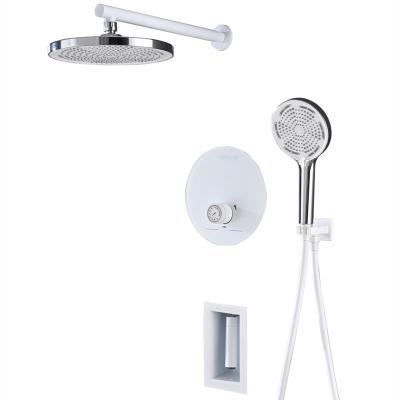 China With Sliding Bar Concealed Bathroom Taps Shower Faucet Cabinet 3 Controls Shower Faucets For Bathroom for sale