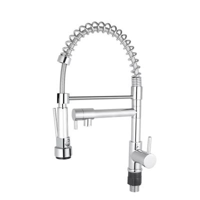 China Pull Out Spray Modern Cocina Griferia Cozinha Torneira Spring Kitchen Faucet Sprayer Sink Taps Dropped Kitchen Faucet With Sprayer for sale