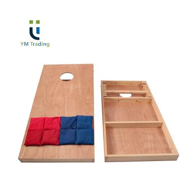 China Eco-Friendly Custom Build Pine Plywood Birch Score Classic YUMING Cornhole Toss Game for sale