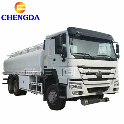 China New High Quality Q235 6x4 15 Carbon Steel Oil Tanker 20Cbm Truck for sale